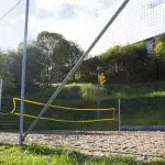 Volleyballbane i Dumpa på Fjell i Drammen