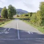 Sykkel- og gangvei på Sundland