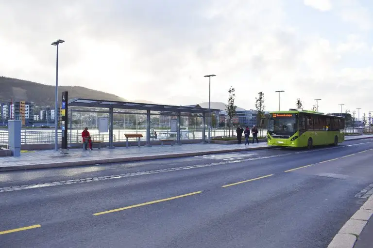 Bussholdeplass Øvre Strandgate